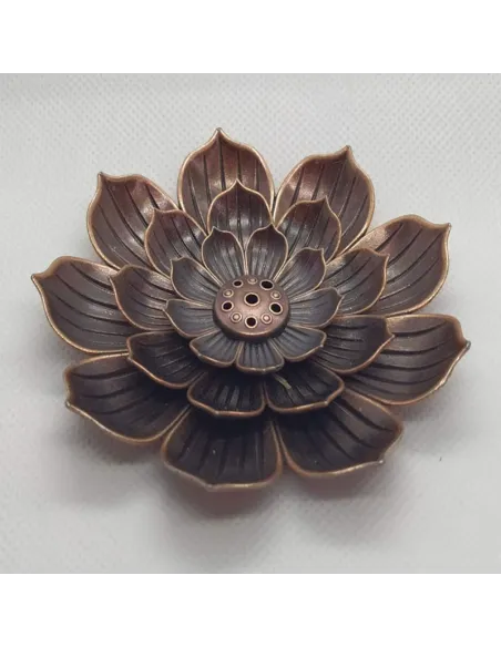 Brûleur d'encens traditionnel fleur de Lotus