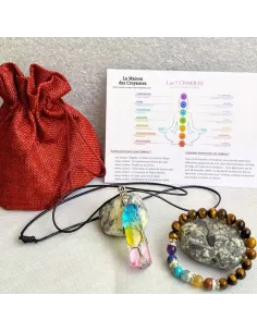 Pochette sacrée harmonisation des chakras